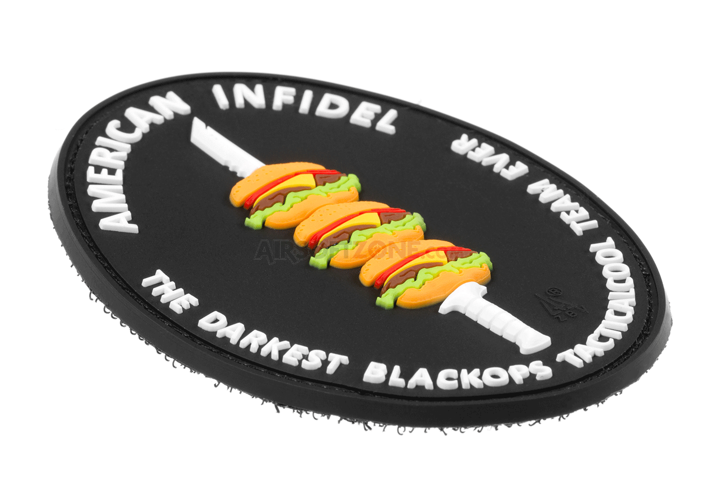 PATCH CAUCIUC - AMERICAN INFIDEL - COLOR - 1 | YEO